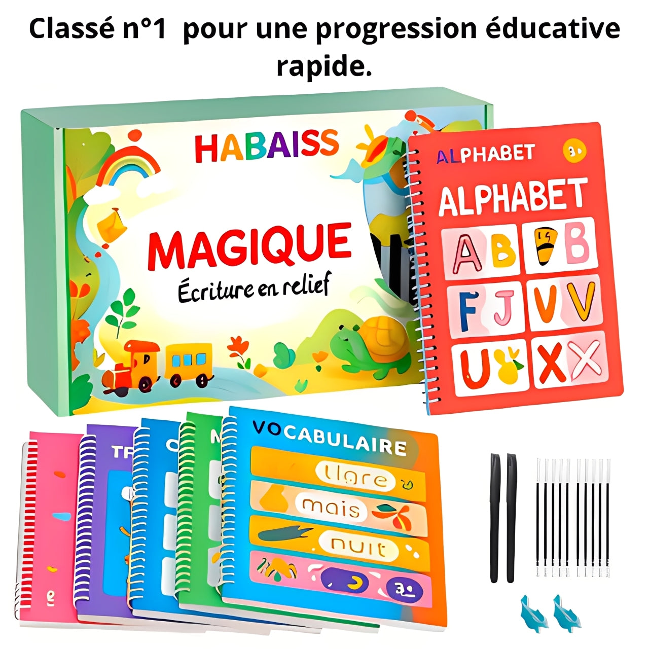 Cahier d'exercice Habaiss : Accélérez les jeunes esprits