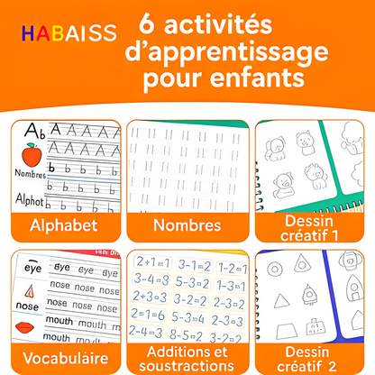 Cahier d'exercice Habaiss : Accélérez les jeunes esprits