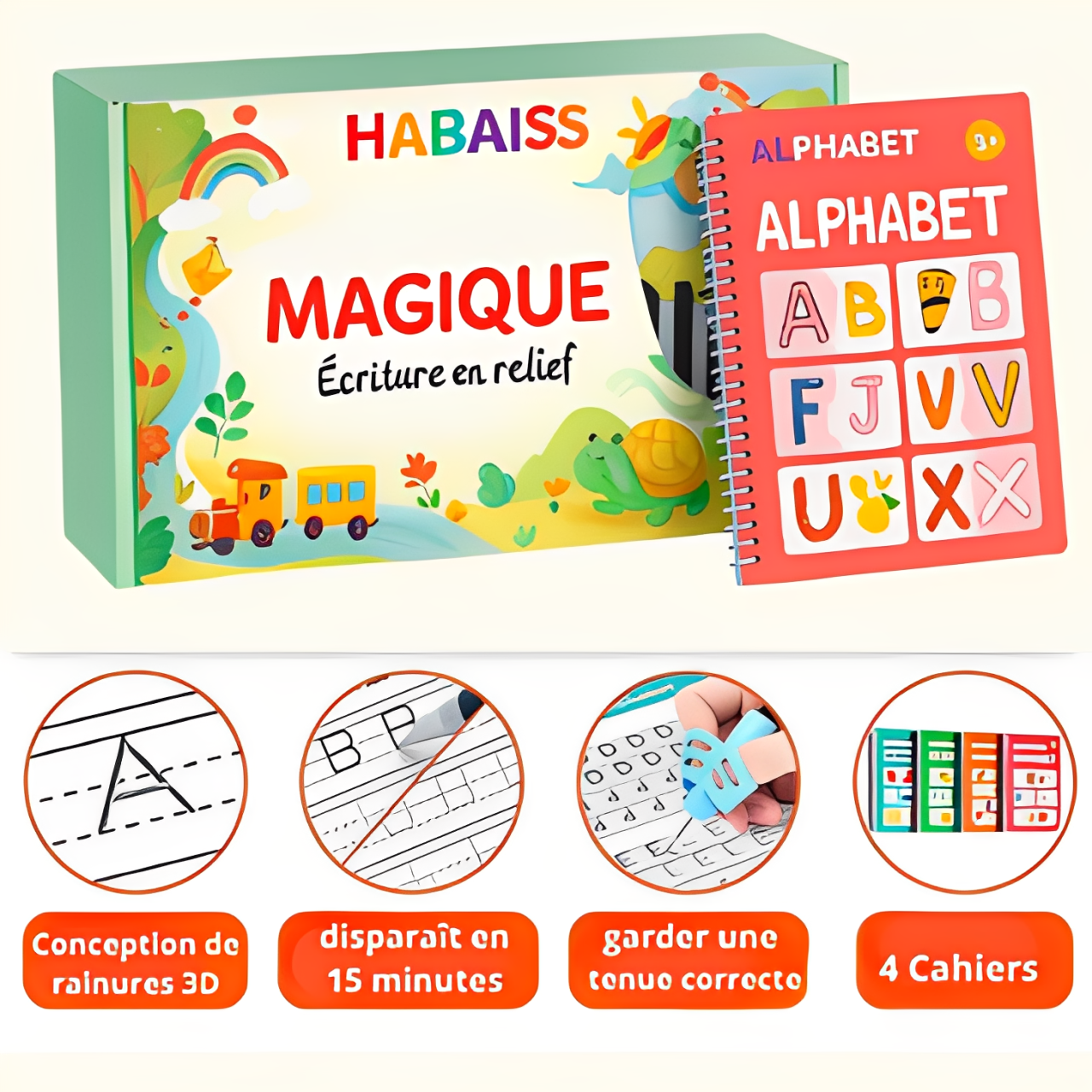Cahier d'exercice Habaiss : Accélérez les jeunes esprits